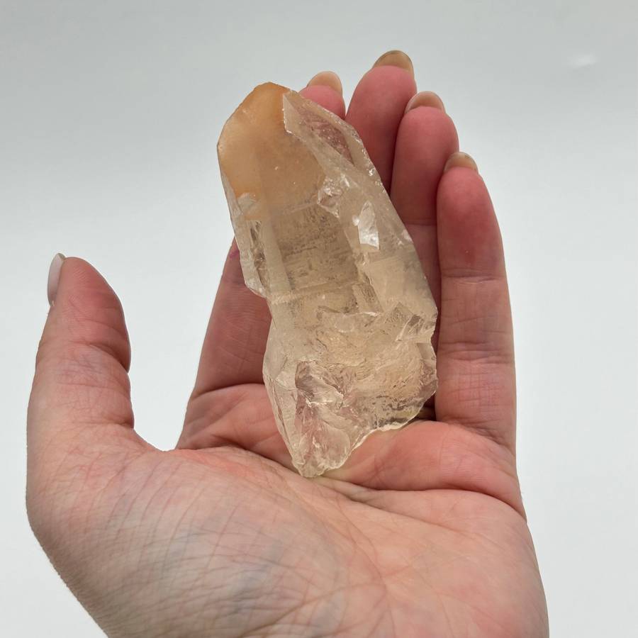 Tangerine Quartz Crystal