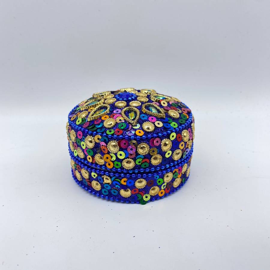 3 in 1 Blue Trinket Box