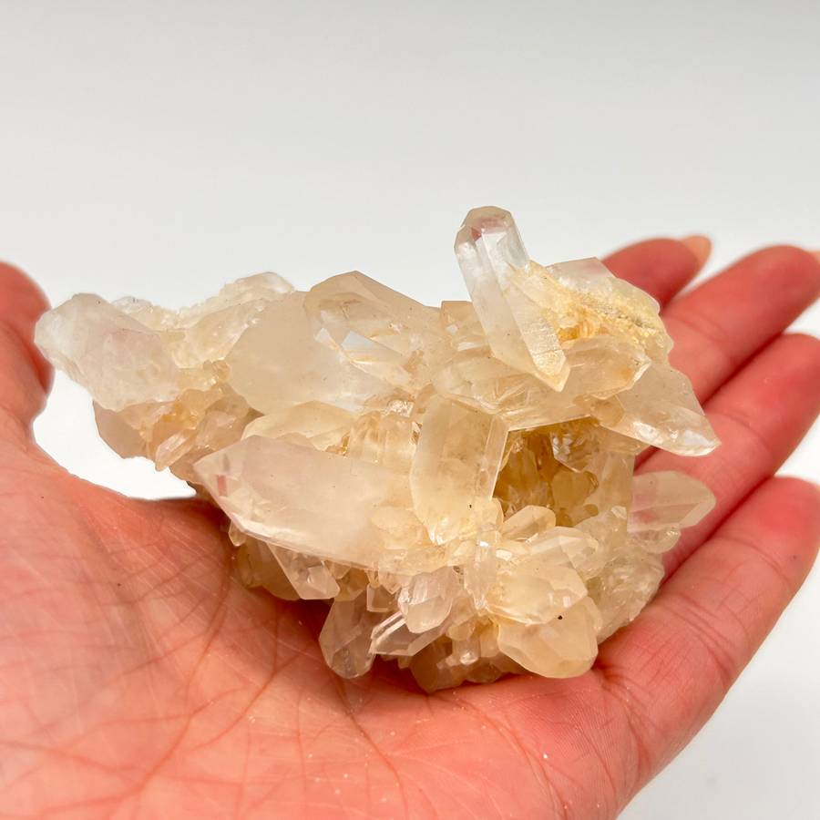Clear Quartz Crystal Cluster