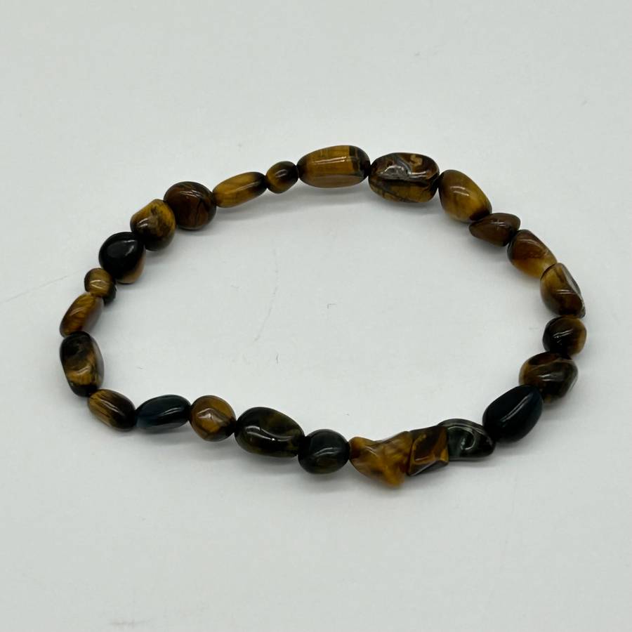 Tiger's Eye Nugget Crystal Bracelet