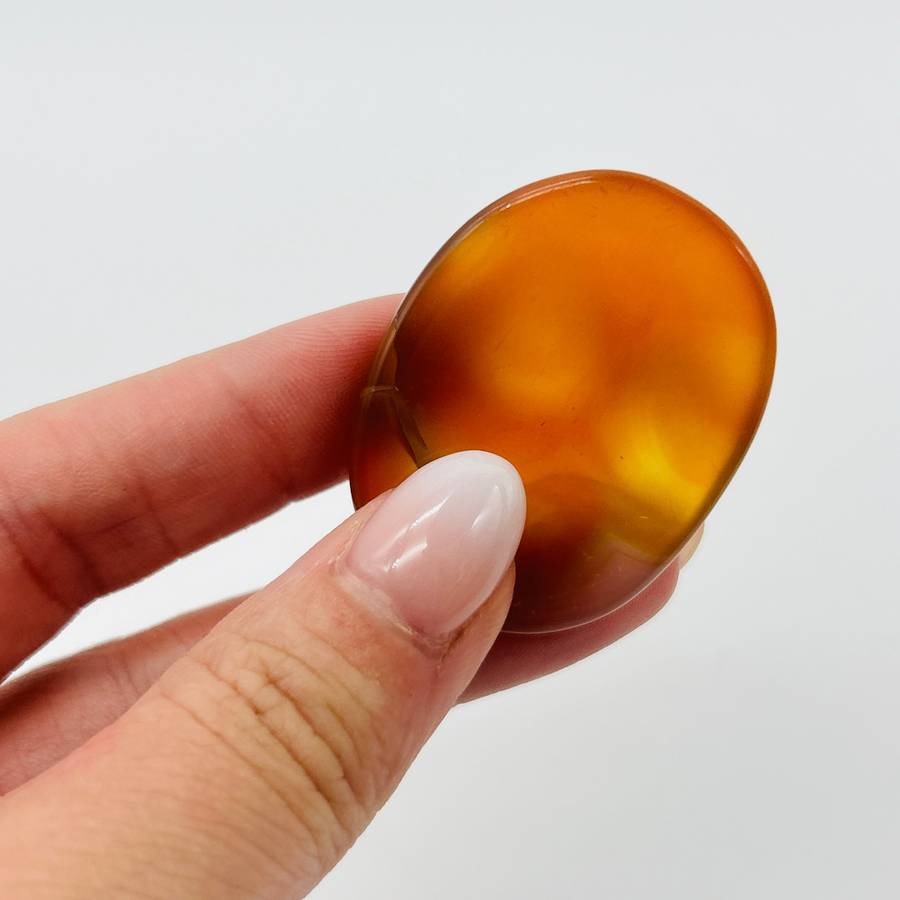 Carnelian Worry Stone