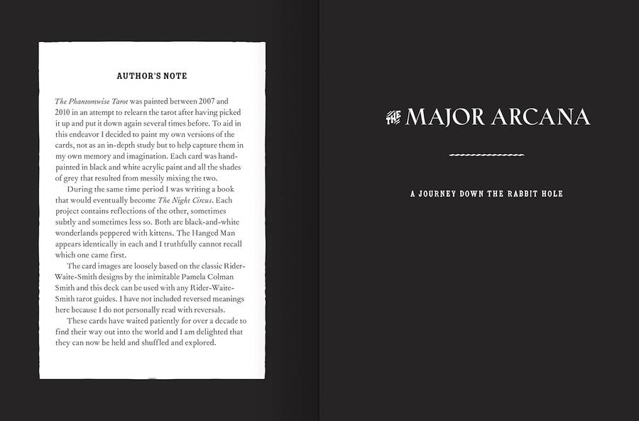 The Phantomwise Tarot by Erin Morgenstern