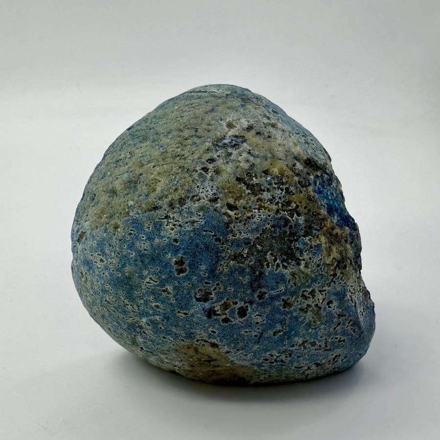 Blue Agate Crystal Geode