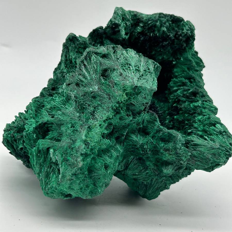 Malachite Fibrous Specimen