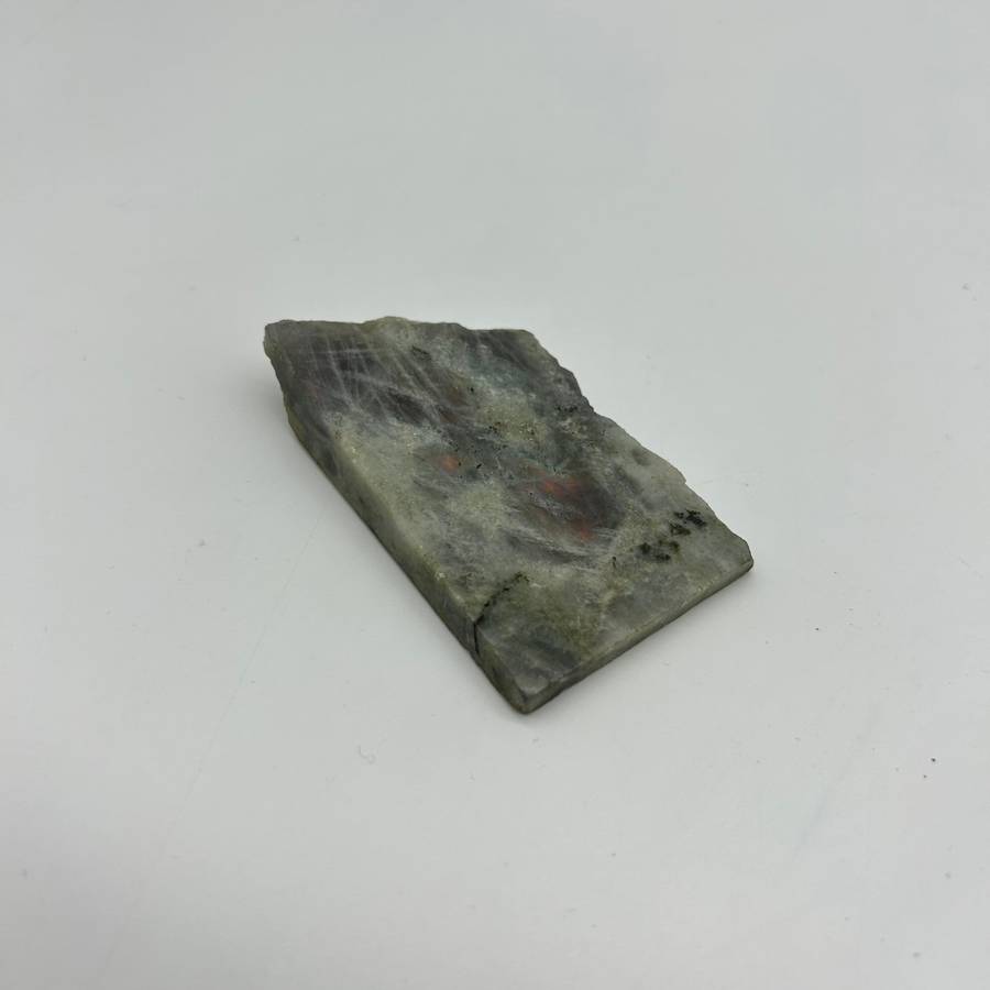 Polished Purple Labradorite Slab from Madagascar