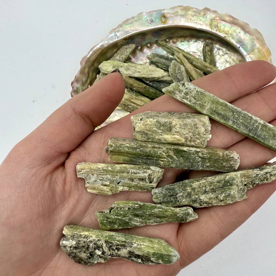 Green Kyanite Rough