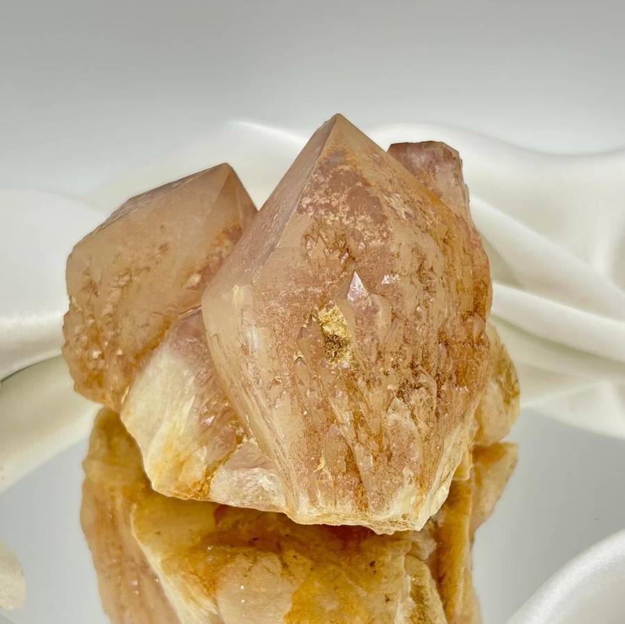 Red Hematite Celestial Quartz