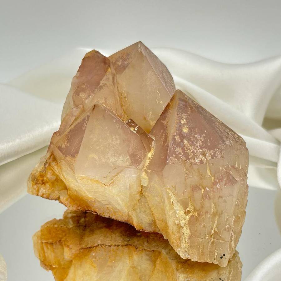 Red Hematite Celestial Quartz