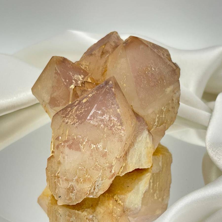Red Hematite Celestial Quartz