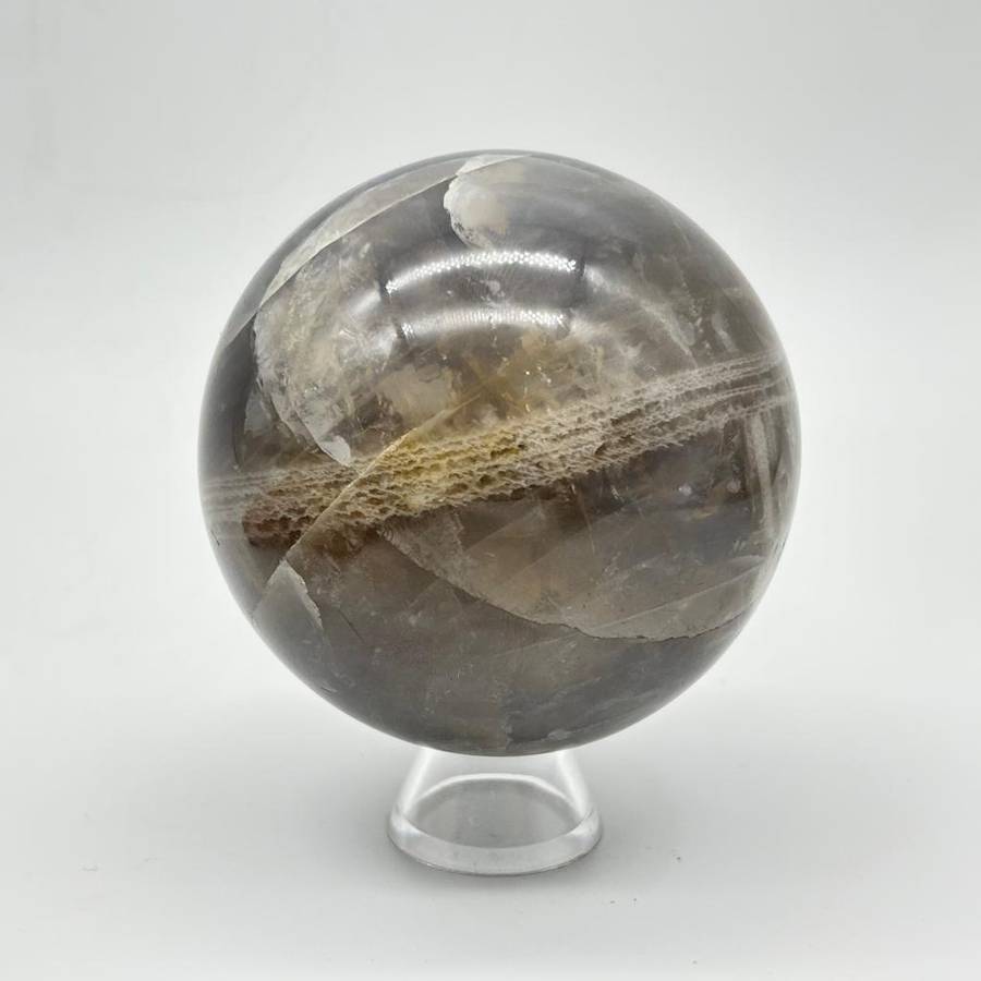 Blue Quartz Crystal Sphere