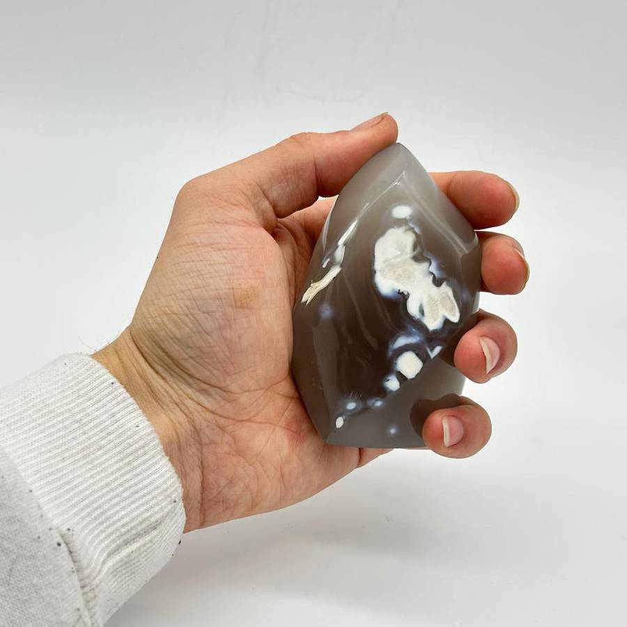 Agate Crystal Flame