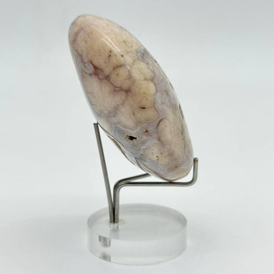 Sakura or Flower Agate Oval