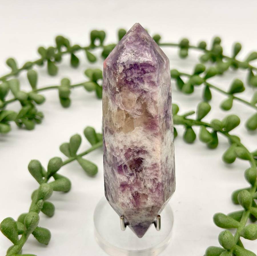 Mini Double Terminated Lepidolite Wand
