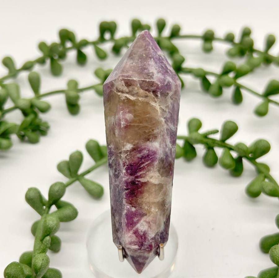 Mini Double Terminated Lepidolite Wand