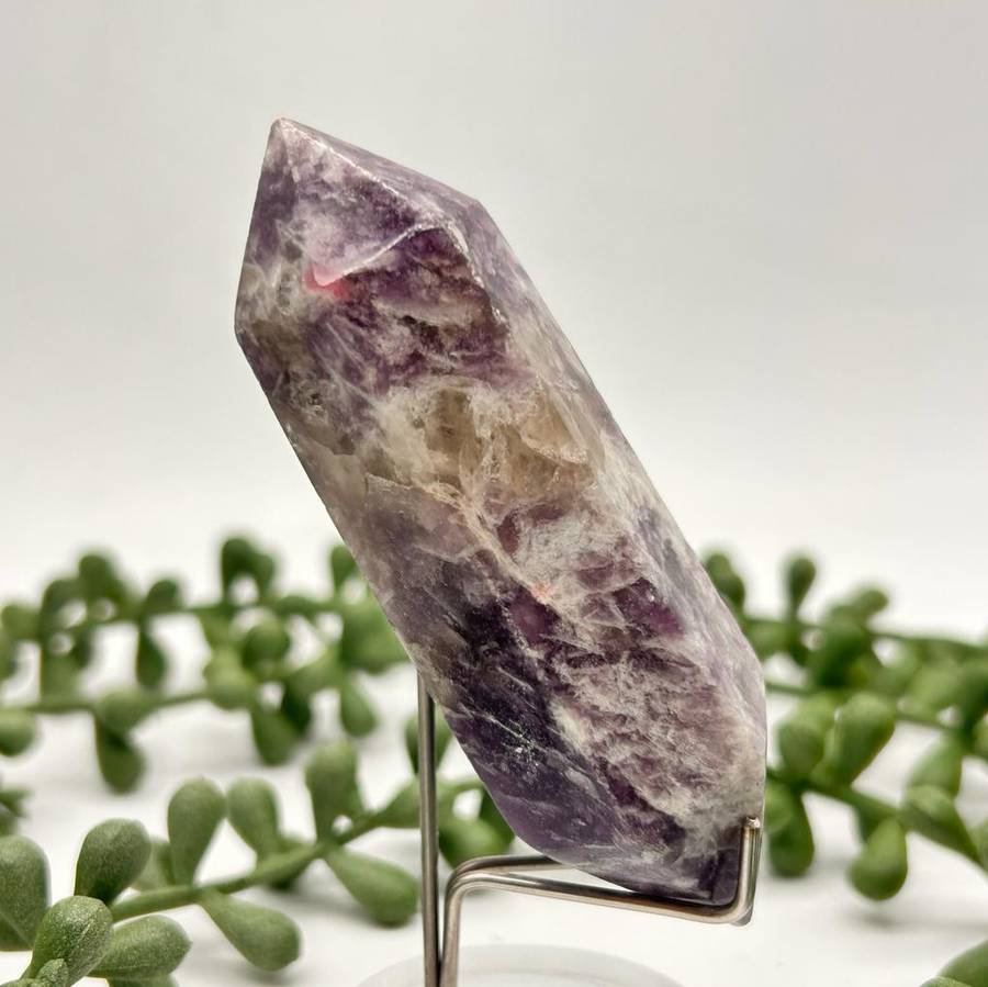 Mini Double Terminated Lepidolite Wand