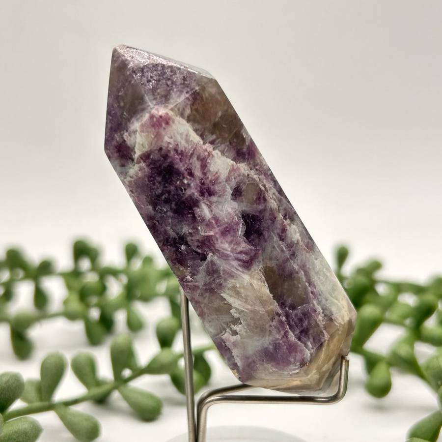 Mini Double Terminated Lepidolite Wand
