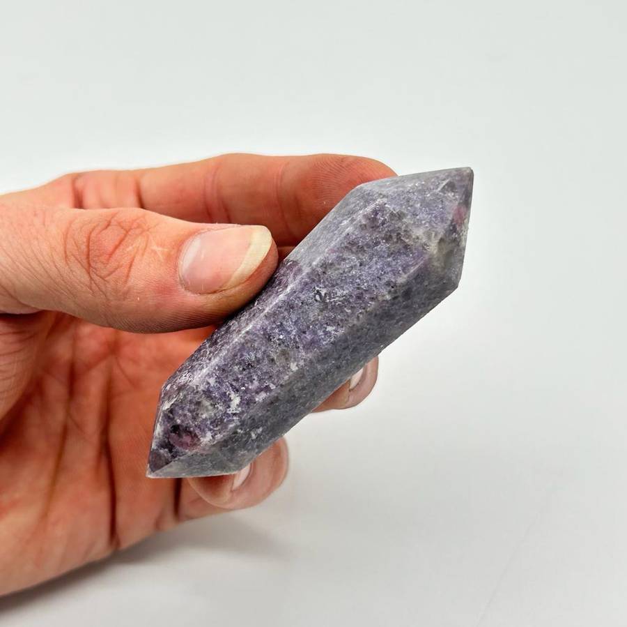 Mini Double Terminated Lepidolite Wand