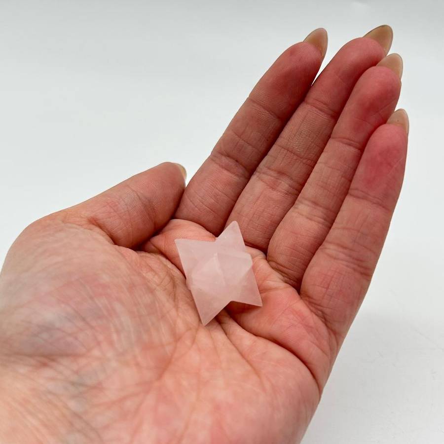 Rose Quartz Merkaba of Love