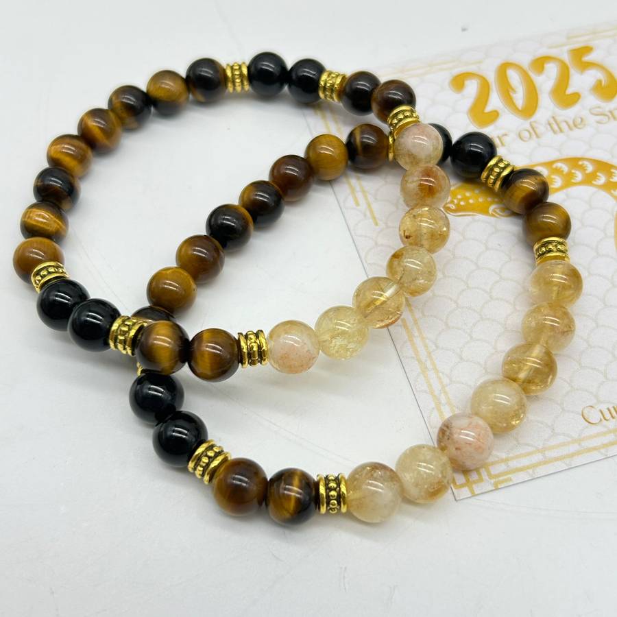 Money Manifest 2025 Gemstone Bracelet