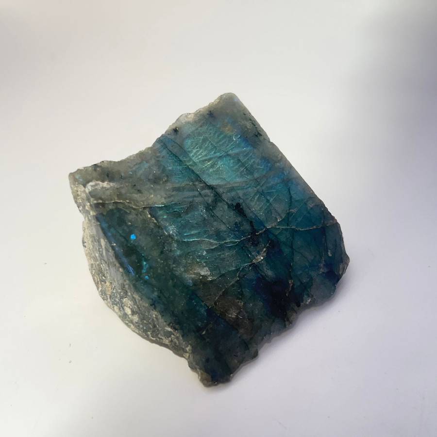 Small Labradorite Crystal Slab