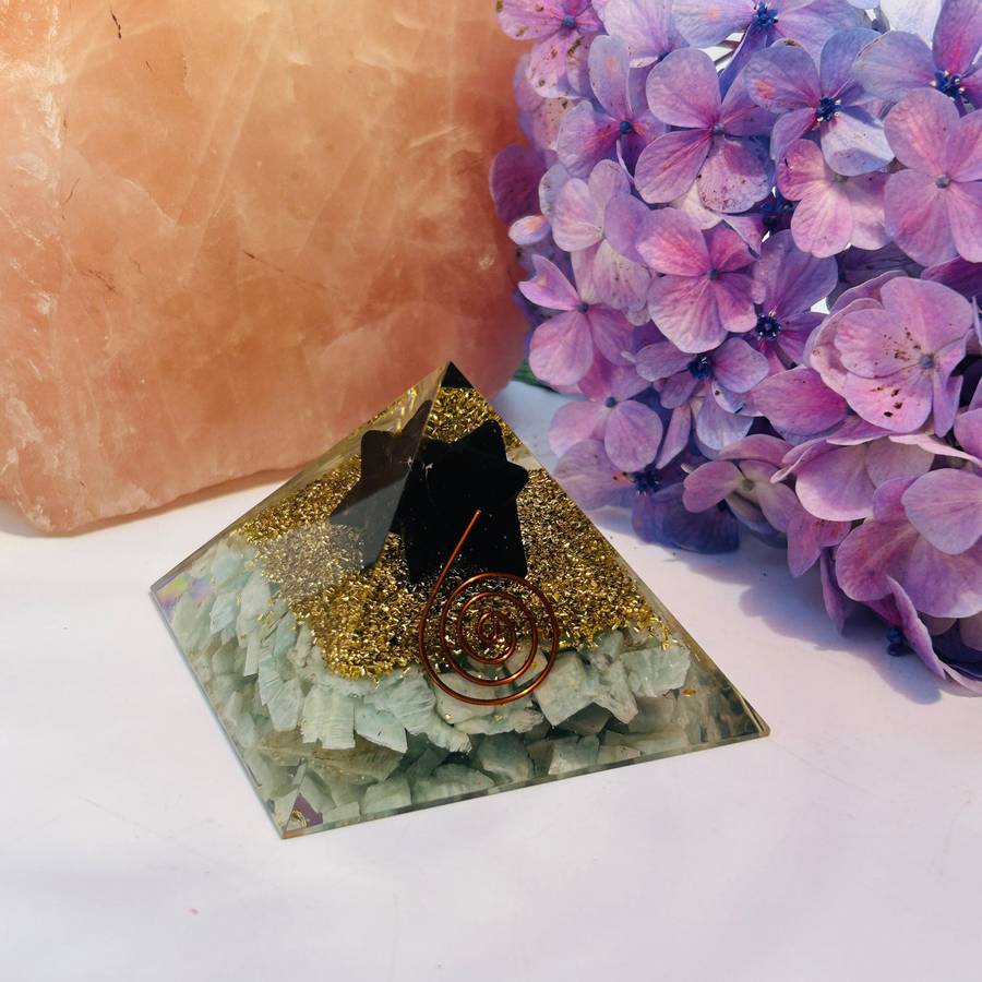 Skills And Good Grades Orgonite Pyramid