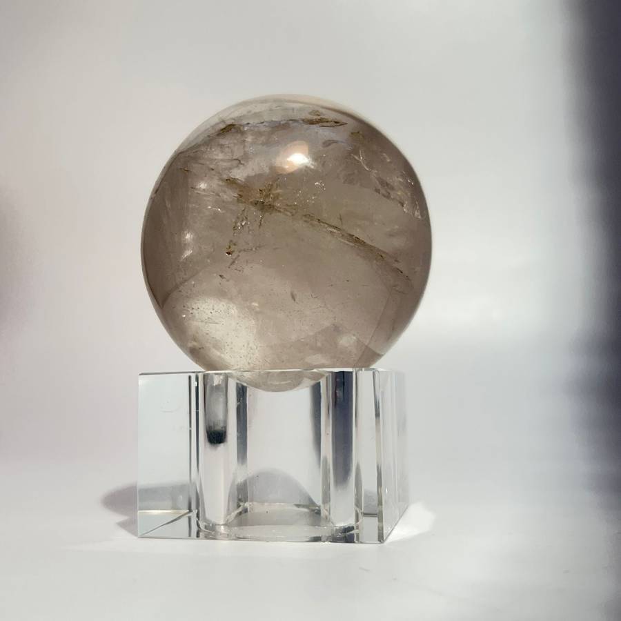 Clear Quartz Crystal Sphere