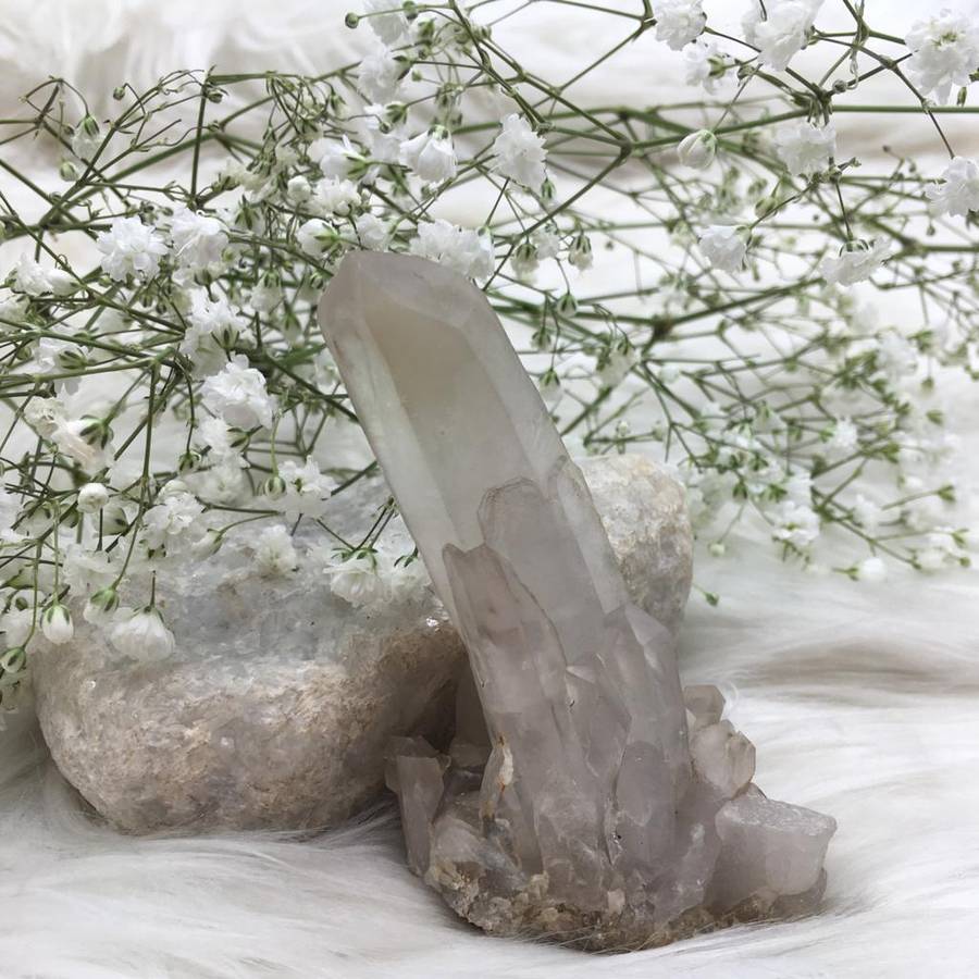 Smoky Quartz Cluster