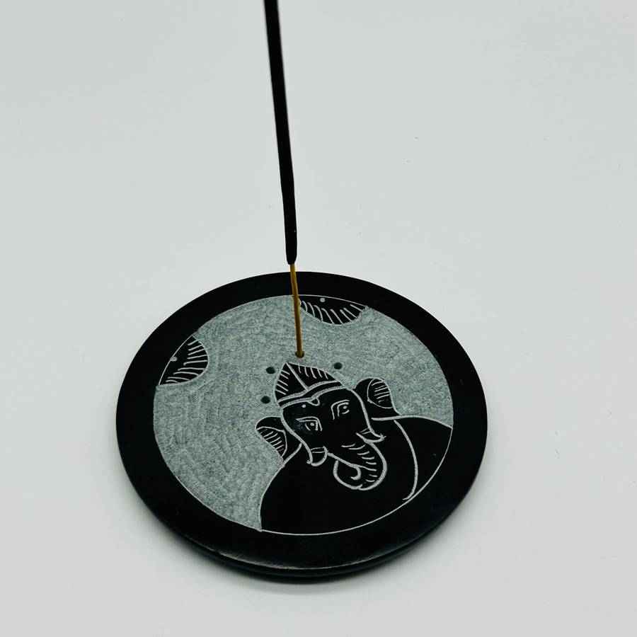 Stone Incense Holder Disk