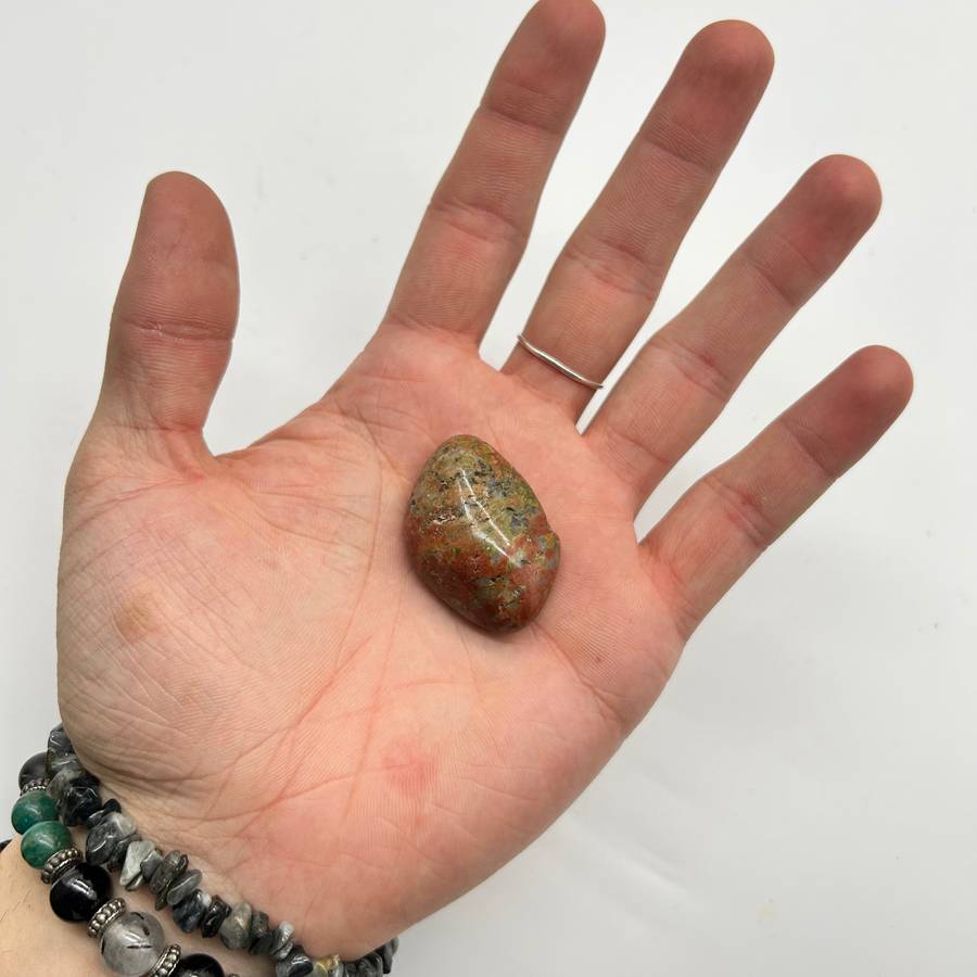 Tumbled Unakite
