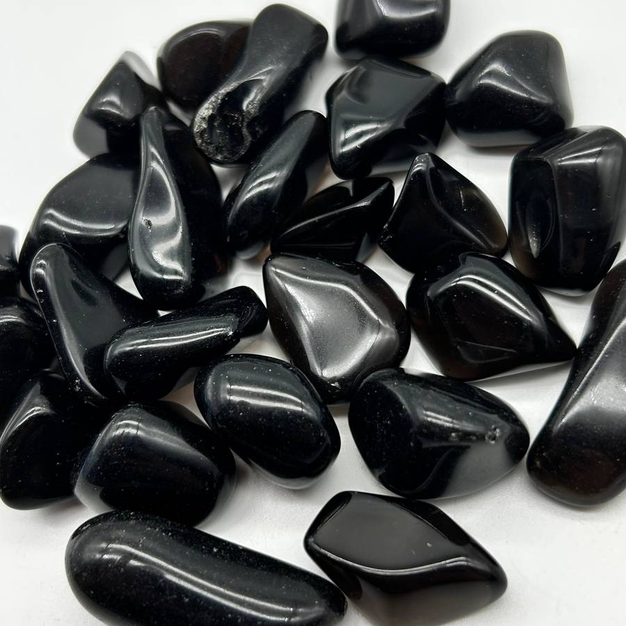 Tumbled Apache Tear Gemstone
