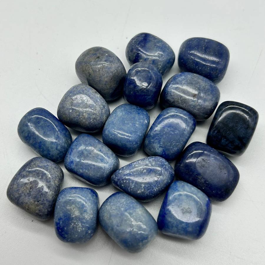 Tumbled Blue Quartz
