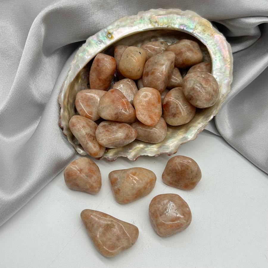 Tumbled Sunstone
