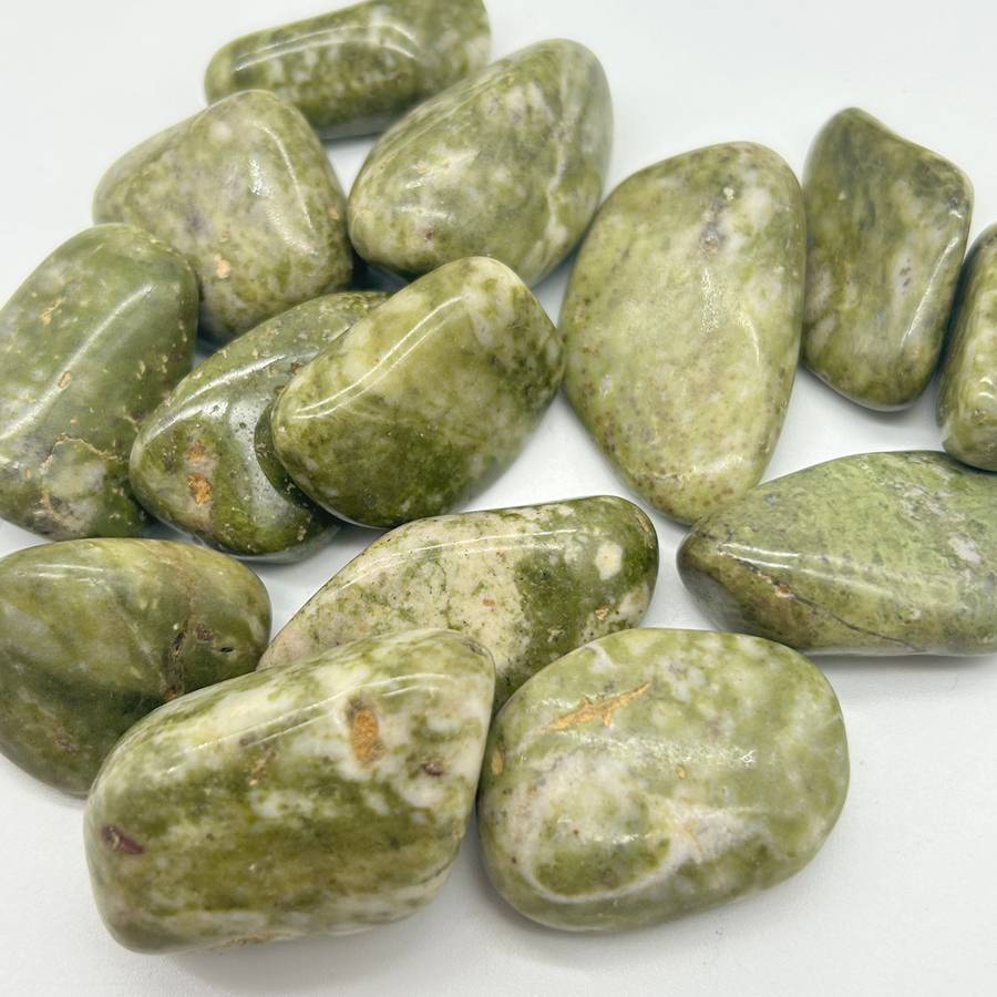 Tumbled Epidote