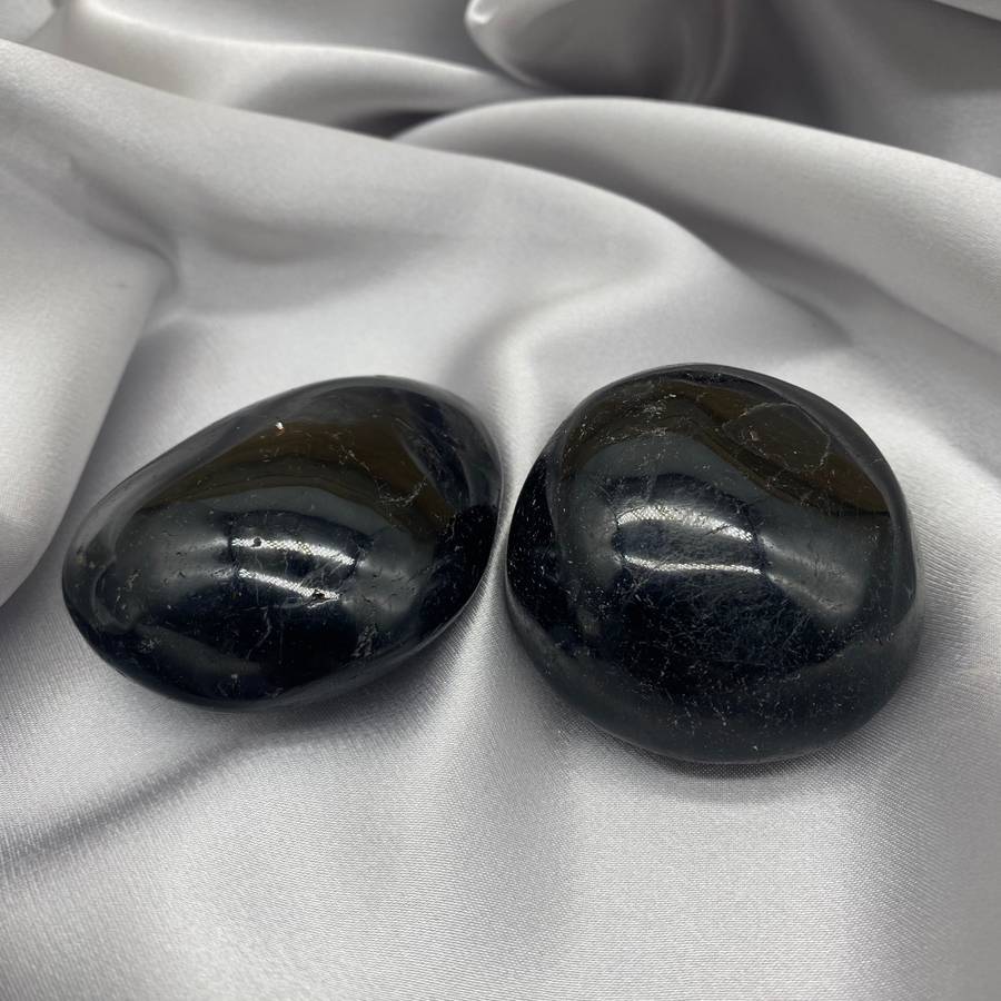 Tumbled Black Tourmaline Palm Piece