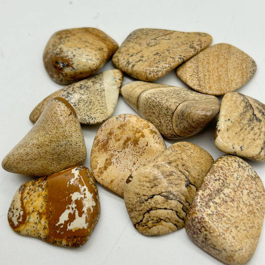 Tumbled Picture Jasper