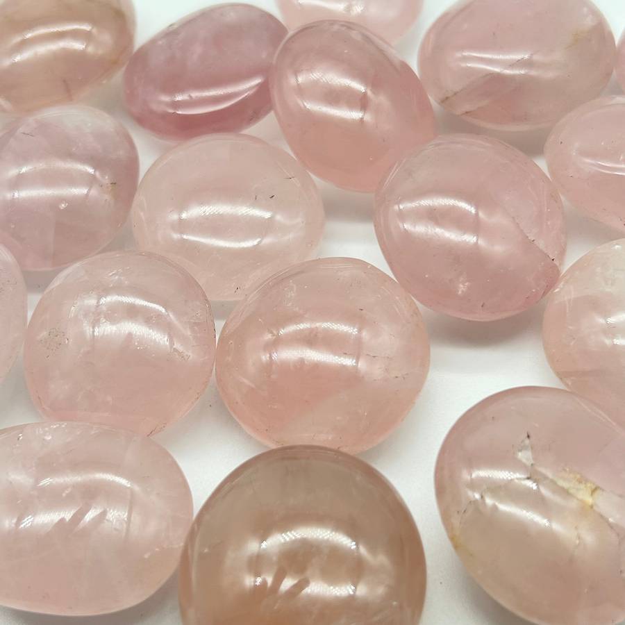 Small Rose Quartz Crystal Orbs