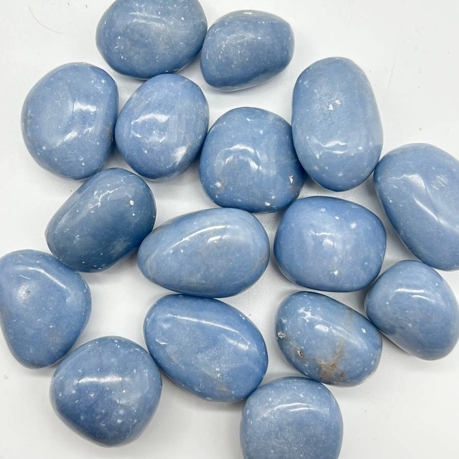 Tumbled Angelite Gemstone