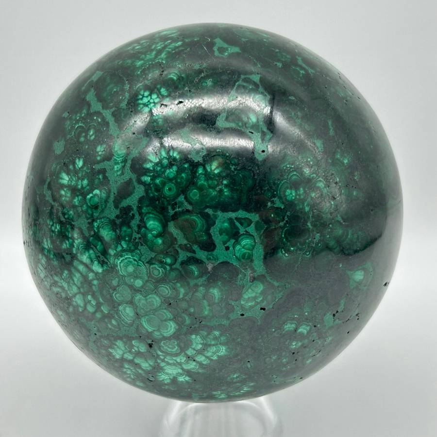 Malachite Crystal Sphere