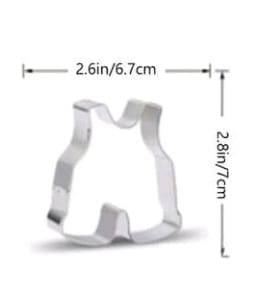 Metal Cookie Cutter Jumpsuit