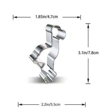 Metal Cookie Cutter Flamingo