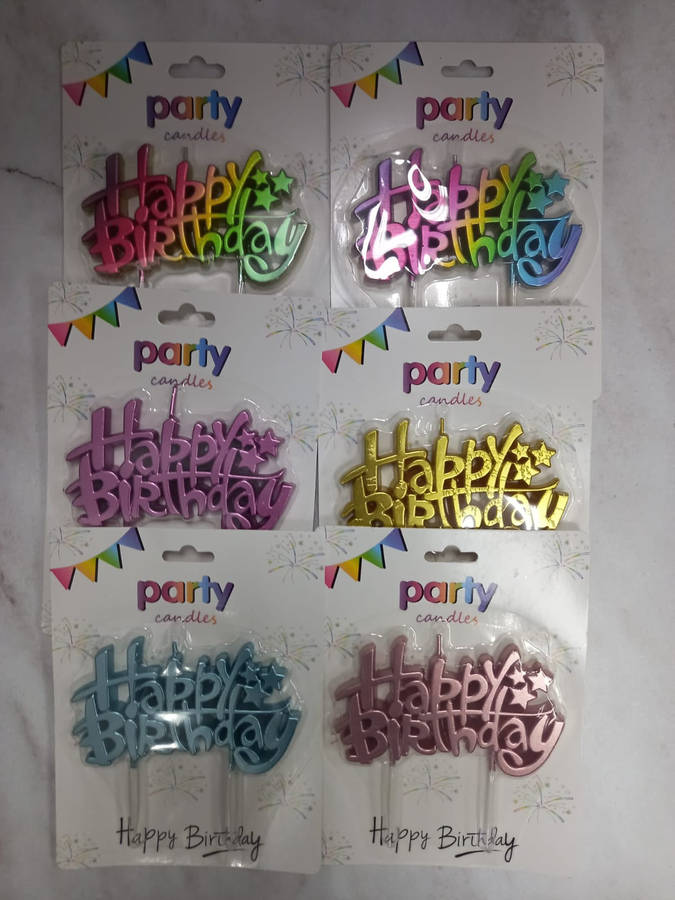 Happy Birthday Candle