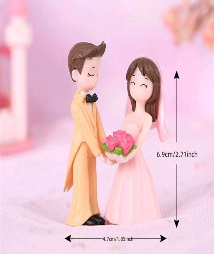 Wedding Topper Bride and Groom