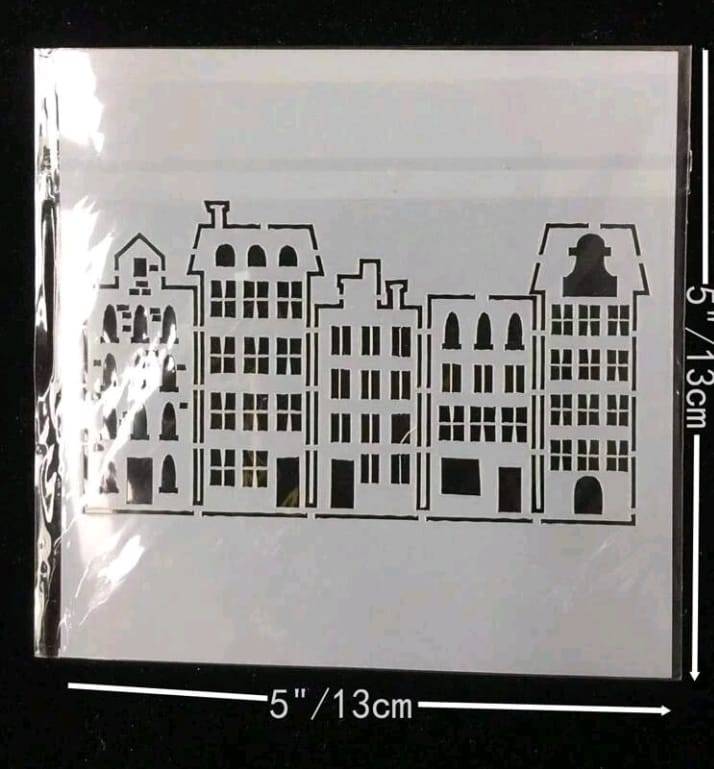 Cake Decorating Stencil Building