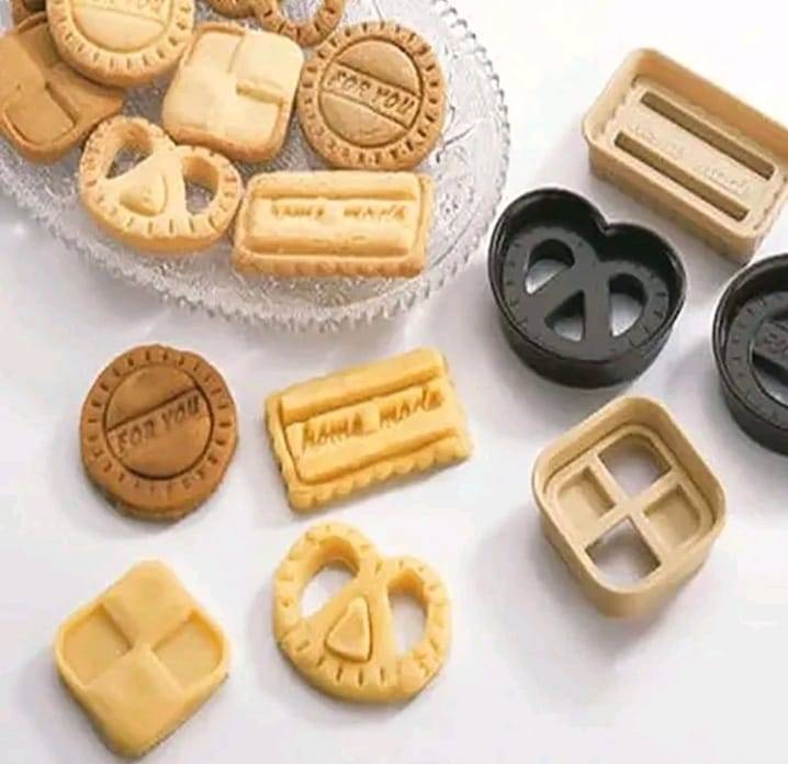 4pc Danish Decorating Biscuit Imprint