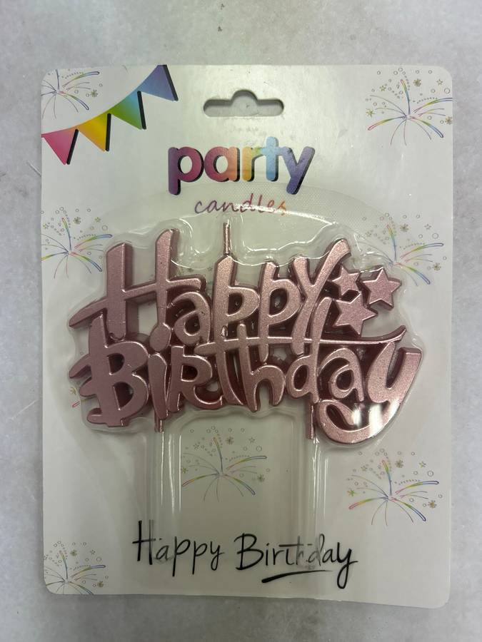 Happy Birthday Candle