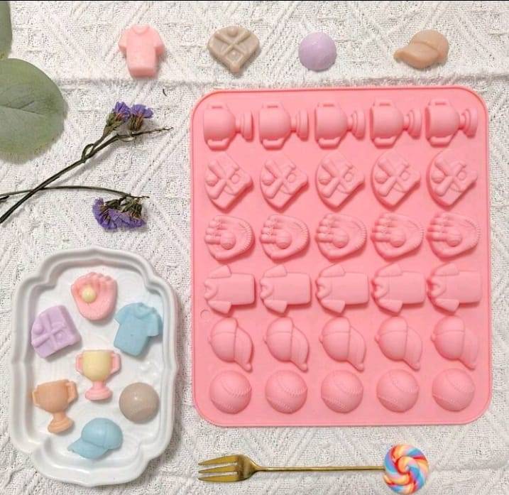 Silicone Mould Chocolate Sport