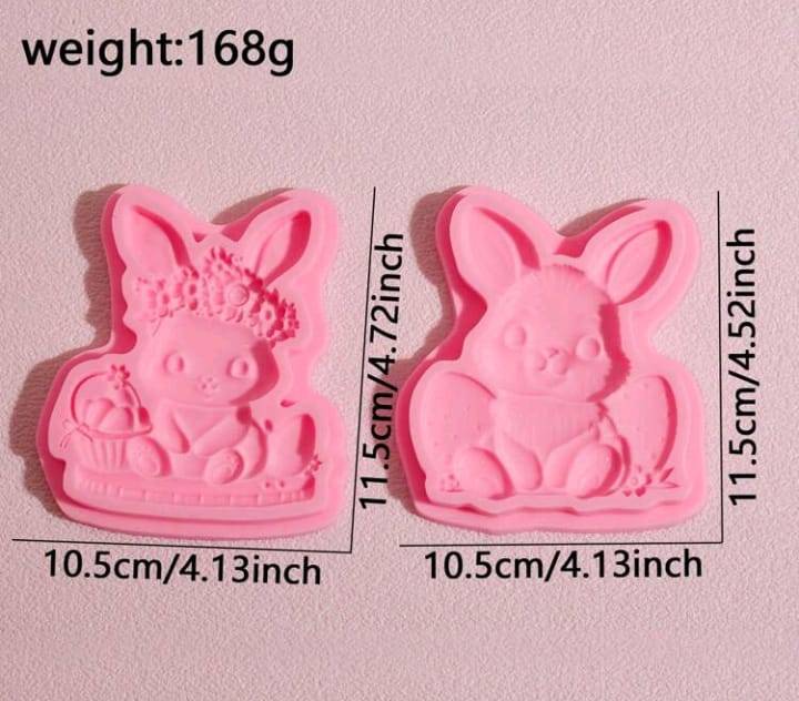 Silicone Mould Easter Bunny