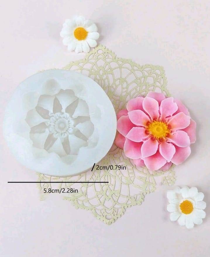 Silicone Mould Lotus Flower