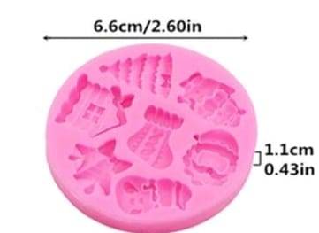 Christmas Multi Silicone Mould