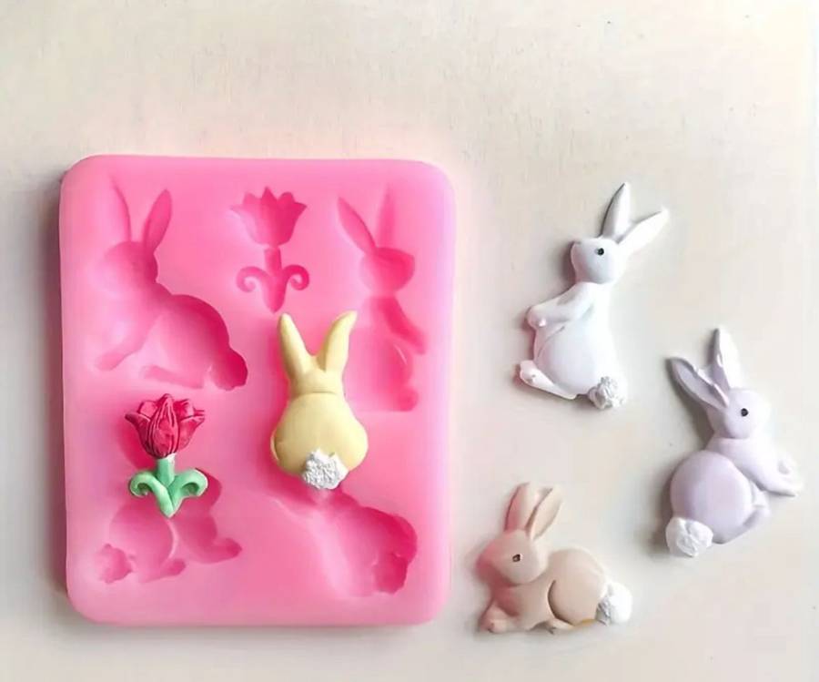 Silicone Mould Rabbit Bunny